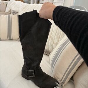 Blair Black Riding Boots